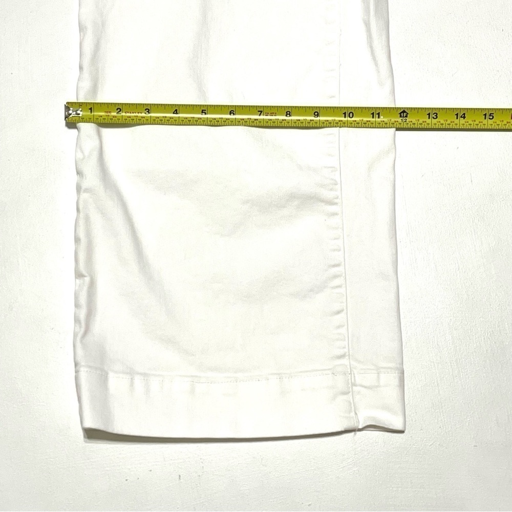 Madewell Woman White Wide Legs Crops Jeans Size 29 - Picture 10 of 14